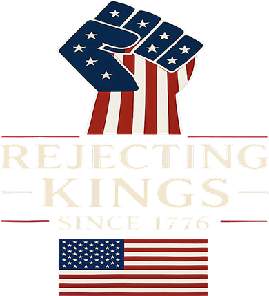 Rejecting Kings Since 1776 Hand Grip Design Tank Top