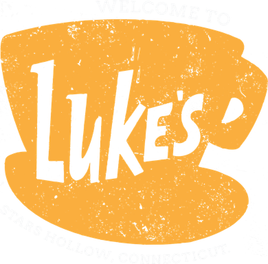 Retro Lukes Diner Button