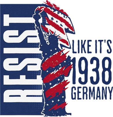 Resist Like Its 1938 Germany Reject Fascists  Project Tote Bag
