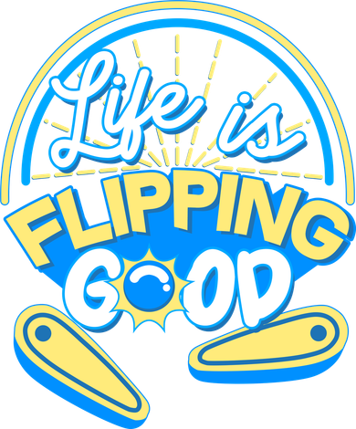 Retro Life Is Flipping Good Pinball Game Fan Coffee Mug