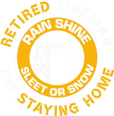 Retired Lineman Lineworker Power Lineman Retirement Women's Hoodie