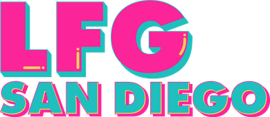 Retro LFG San Diego Logo Coffee Mug