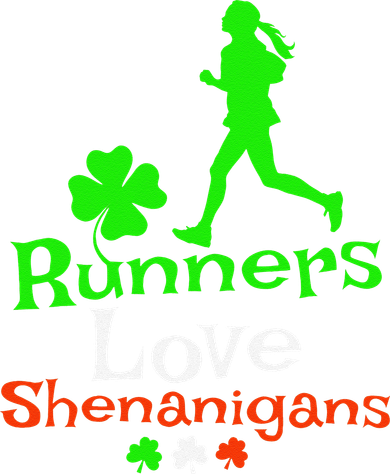 Runners Love Shenanigans Women's St Patricks Day Running Women's T-Shirt