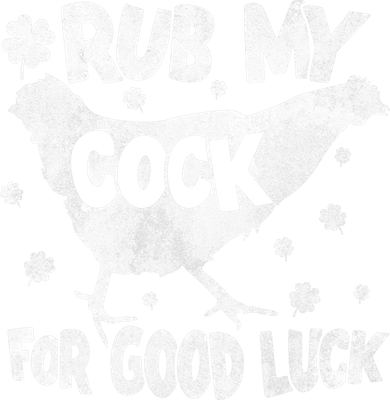 Rub My Cock For Good Luck St Patrick's Day Gift Design Coaster