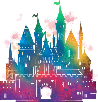 Rainbow Magical Castle Beanie