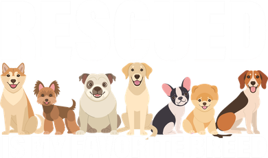 Rescued Is My Favorite Breed Button