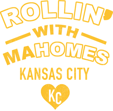 Rollin With Mahomes Kansas City Kids Sweatshirt