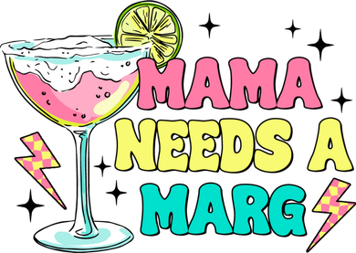 Retro Mama Needs A Marg Margarita Women's T-Shirt