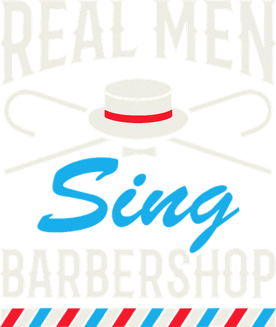 Real Men Sing Barbershop Cool Quartet Harmony Singing Singer Magnet