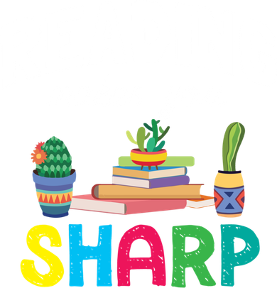 Reading Makes You Sharp Bookish Book Reader Read A Book Day Cute Gift Kids T-Shirt