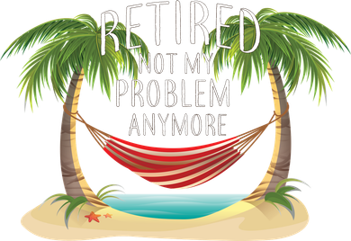 Retired Not My Problem Anymore Kids Long Sleeve Shirt
