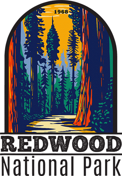 Redwood National Park Vintage Women's Sweatshirt