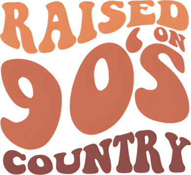 Raised On 90s Country Retro 90S Country Women's T-Shirt