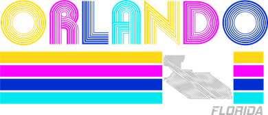 Retro Orlando Logo Polo