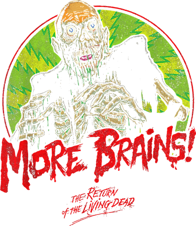 Return Of Retro The Living Scary Dead Tarman Zombies Backpack