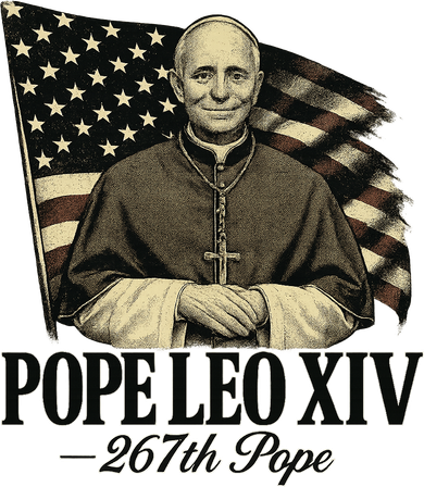 Robert Prevost 267th Pope Leo XIV Transport Backpack