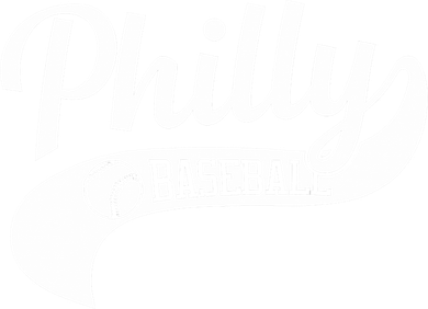 Retro Philadelphia Baseball Vintage Philly Swoosh Button