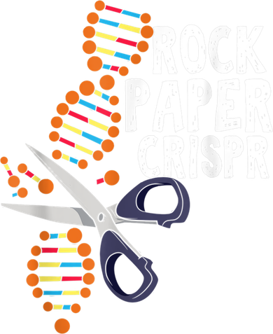 Rock Paper Crispr DNA Biologist Genetic Engineering Science Kids Hoodie