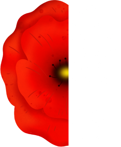 Red Poppy Flower Veterans Day USA Memorial Lest We Forget Coffee Mug