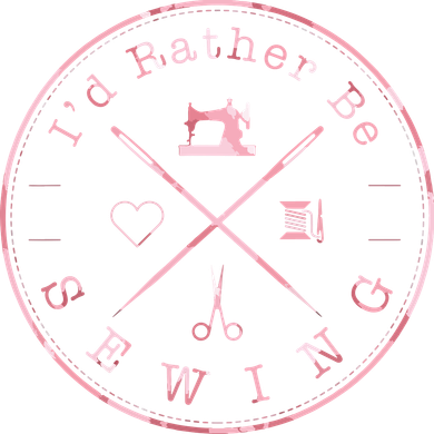 Rose Pink Id Rather Be Sewing Sewing Quilters Coaster