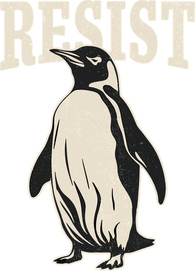 Resist Penguin Women's Sweatshirt