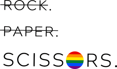 Rock Paper Scissors Lesbian Funny Lesbian Pride Lgbt Women's T-Shirt