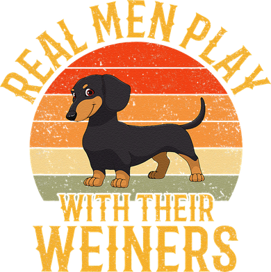 Real Play With Their Weiners Funny Dachshund Dog Toddler Long Sleeve