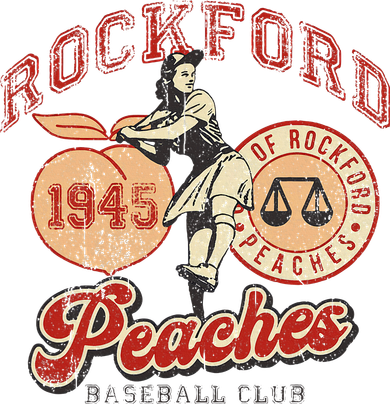 Rockford Retro 1945 Peaches Kids Hoodie