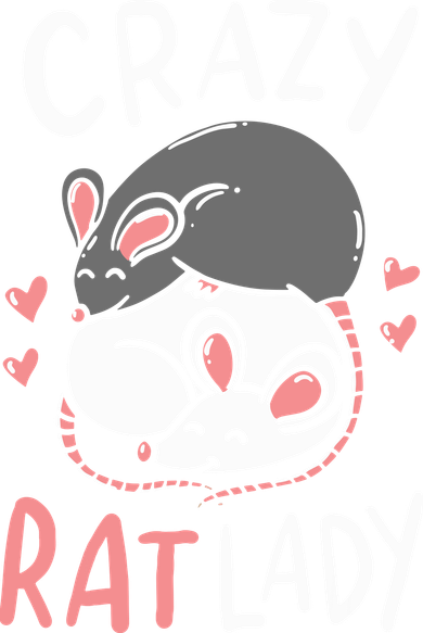 Rat Rats Crazy Rat Lady Love Cute Funny Pet Gift Women's Tank Top