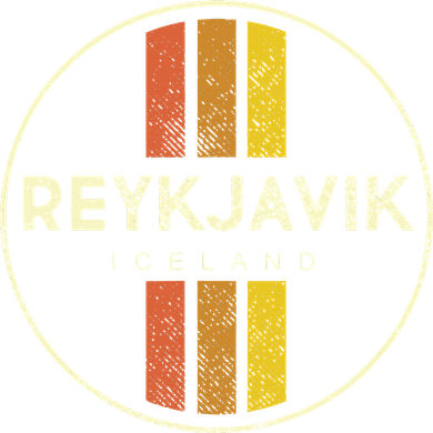 Retro Reykjavik Iceland Vintage Women's V-Neck T-Shirt