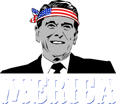 Ronald Reagan Merica Hat
