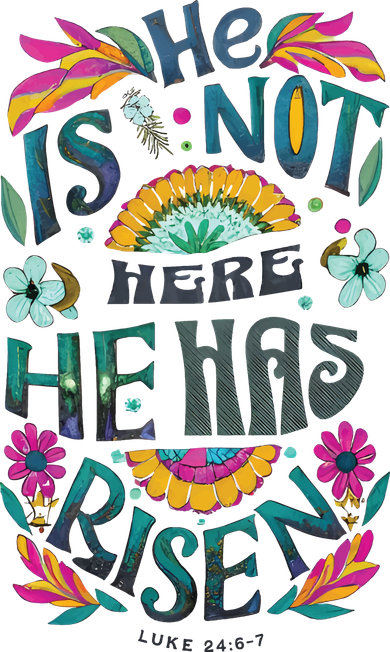 Risen Resurrection Sunday Easter Christian Women's Long Sleeve Shirt