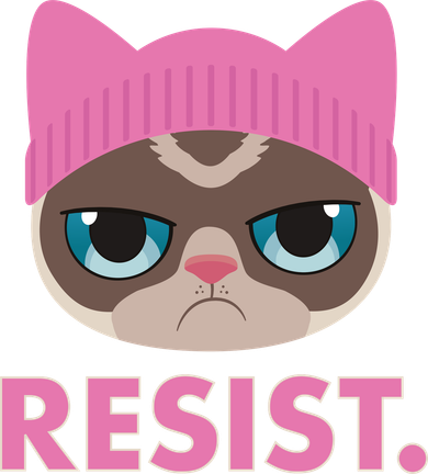 Resist Cat  Hat