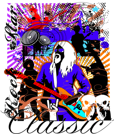 Rock Star Classic Kids T-Shirt