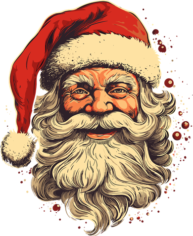Retro Santa Claus Old Fashioned Vintage Style Christmas Tumbler