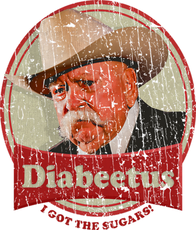 Diabeetus I Got The Sugars Distressed Tote Bag