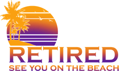 Retired See You On The Beach  Women's Hoodie