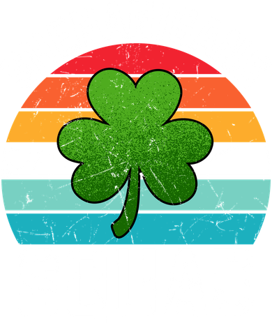 Retro St Patricks Day Shenanigans Squad Shamrock St Patricks Day Santa Hat