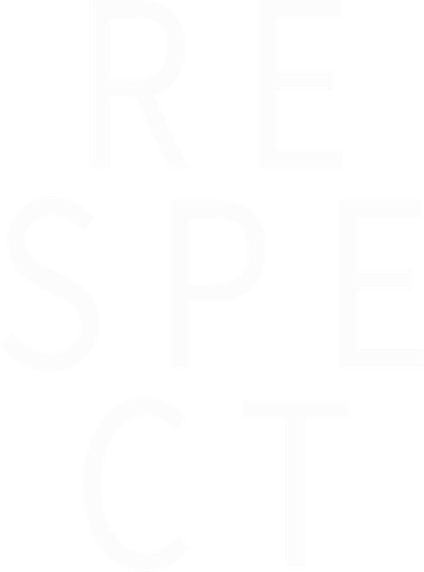 Respect Simple Logo Ornament