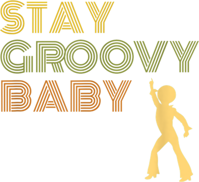 Retro Seventies Stay Groovy Baby Disco Dancing Kids T-Shirt