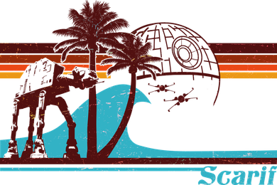 Retro Scarif Summer Hoodie