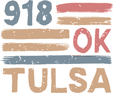 Retro Tulsa Area Code 918 Residents State Oklahoma Women's Tank Top