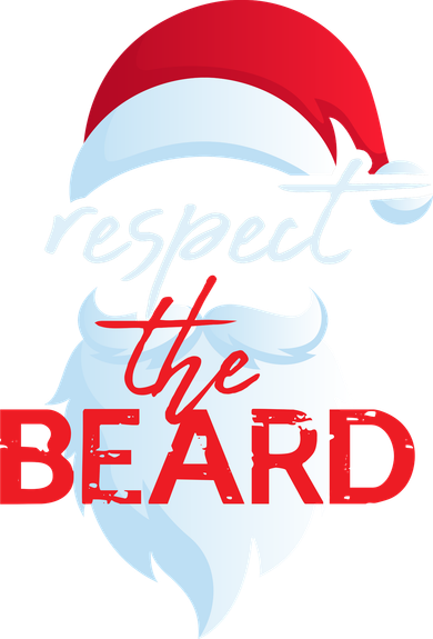 Respect The Beard Santa Claus Funny Christmas Baby Bodysuit