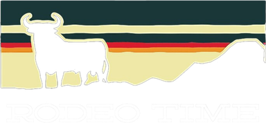 Rodeo Time Cowboy Wild West Cow Horseman Ranch Lasso Boots Hat