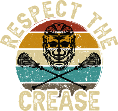 Respect the Crease Lacrosse Goalie Women's Long Sleeve Shirt