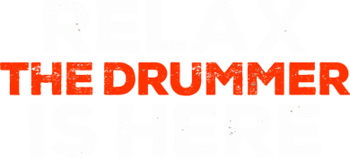 Relax The Drummer Is Here Musician Gift Doggie Tank