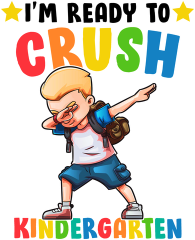 Ready To Crush Kindergarten Dabbing Boy Women's Sweatshirt