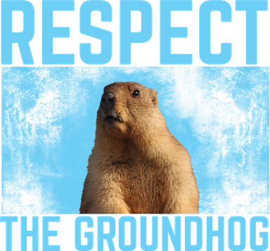 Funny Respect The Groundhog Ornament