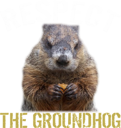 Respect The Groundhog Kids Sweatshirt
