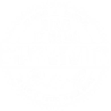 Road To Hana Survivor Curvy Palm Maui Hawaii Lover Gift Coaster